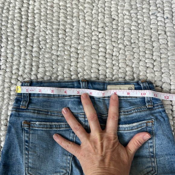 ADRIANO GOLDSCHMEID KIDS Ag-Ed Denim distressed Fray Short Denim Jean Shorts - Picture 5 of 6